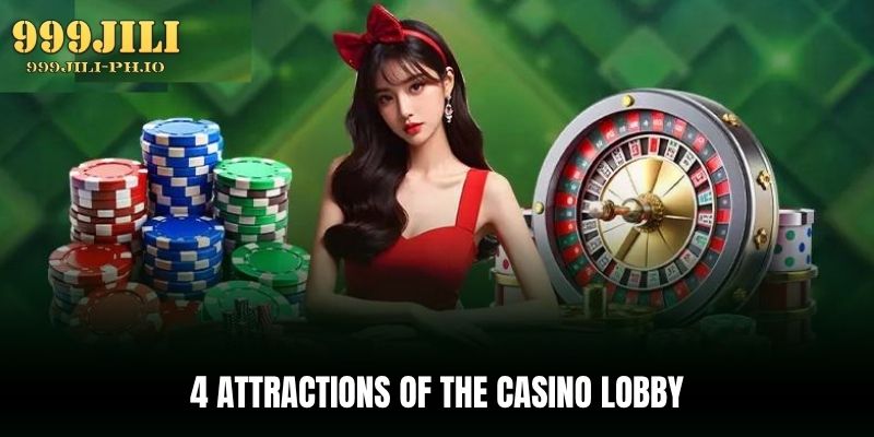 Live Casino 999JILI Live Dealer Tables Guide For Users 4 attractions of the casino lobby